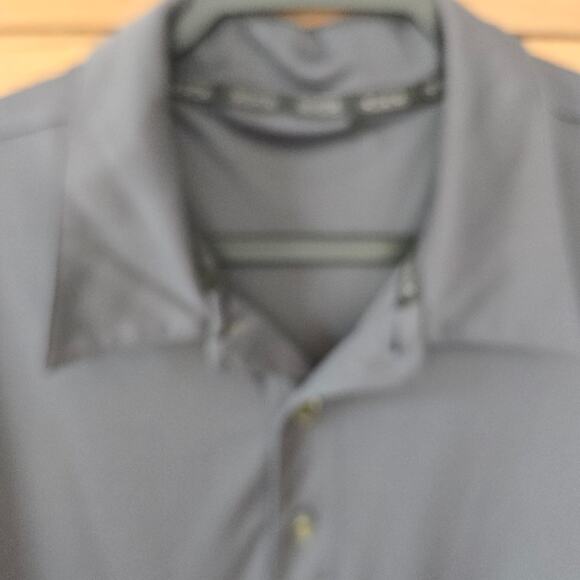 Ogio Mens Polo Golf Shirt Performance Short Sleeve XXL Gray uniform minimalist - Picture 4 of 10
